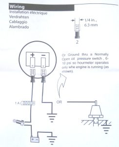 vdo marine hour meter wiring diagram