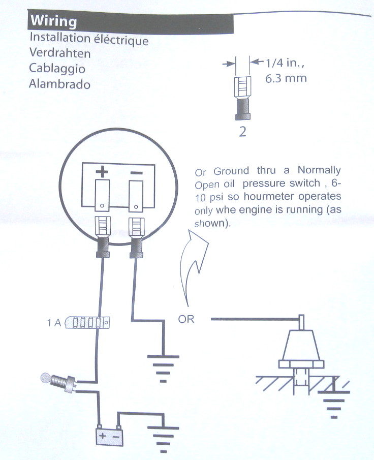 Vdo Hour Meter Wiring Diagram