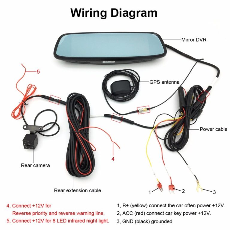 Dash Cam Wiring Diagram