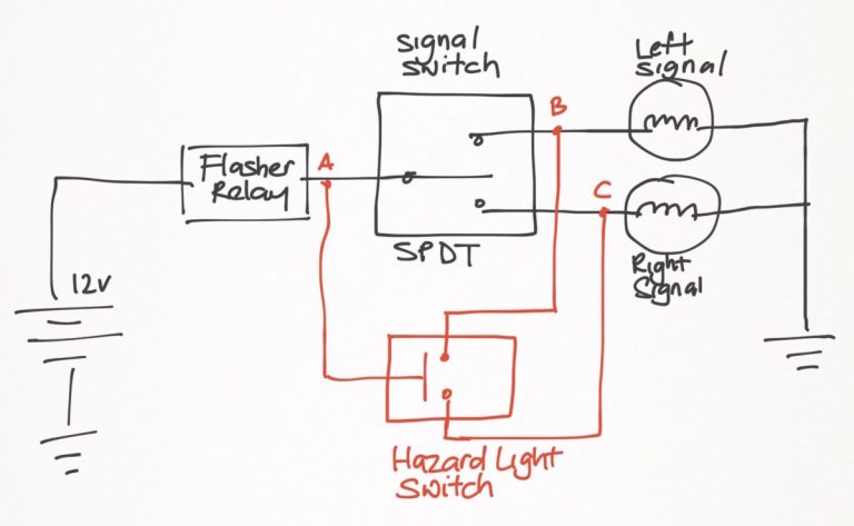 Hazard 3 Pin Flasher Relay Wiring Diagram