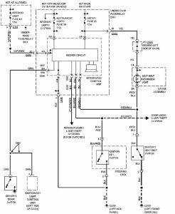 Honda CRV 1997 System Warning Wiring Diagram All about Wiring Diagrams