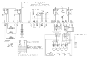 schematic diagram of electric stove