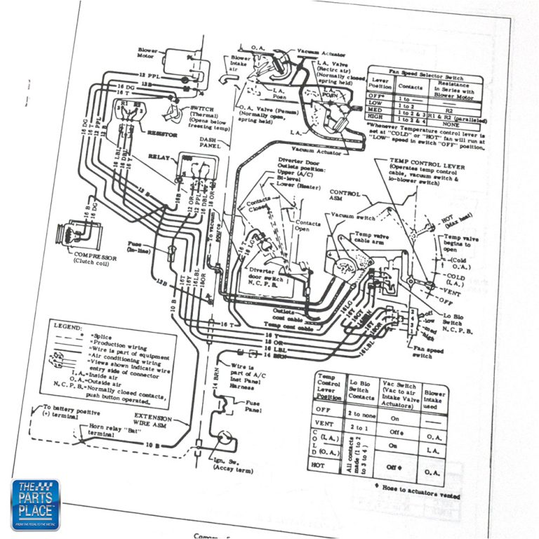 1968 Camaro Wiring Diagram