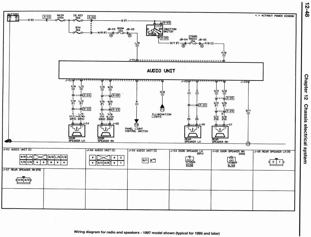 2002 Mazda B2300 Radio Wiring Diagram Wiring Diagram