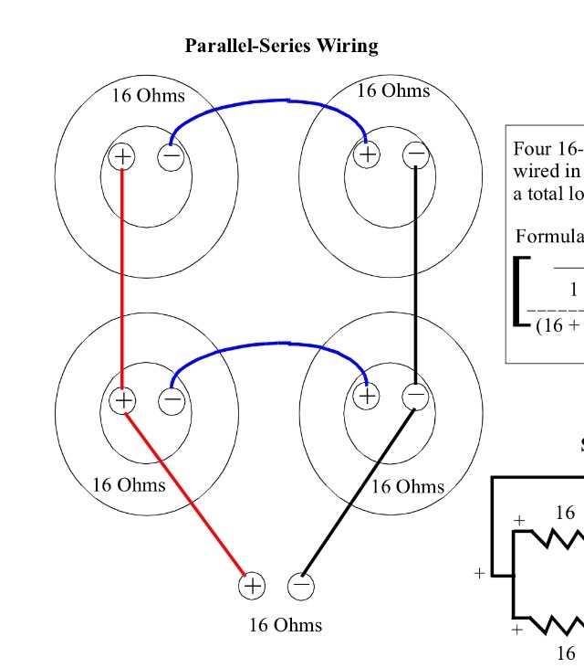 Speaker Wiring Diagram Series Vs Parallel
