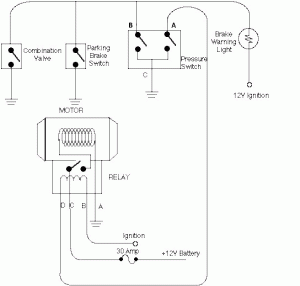 brake pedal switch wiring diagram