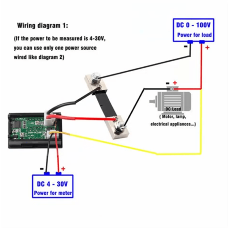 Dc Ammeter Shunt Wiring Diagram
