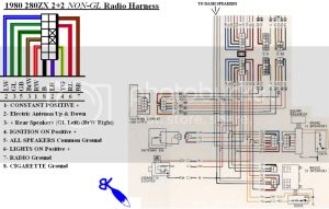 280ZX Aftermarket Radio Install WIRING DIAGRAM!