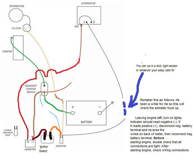 Ford 8N Side Mount Distributor Wiring Diagram