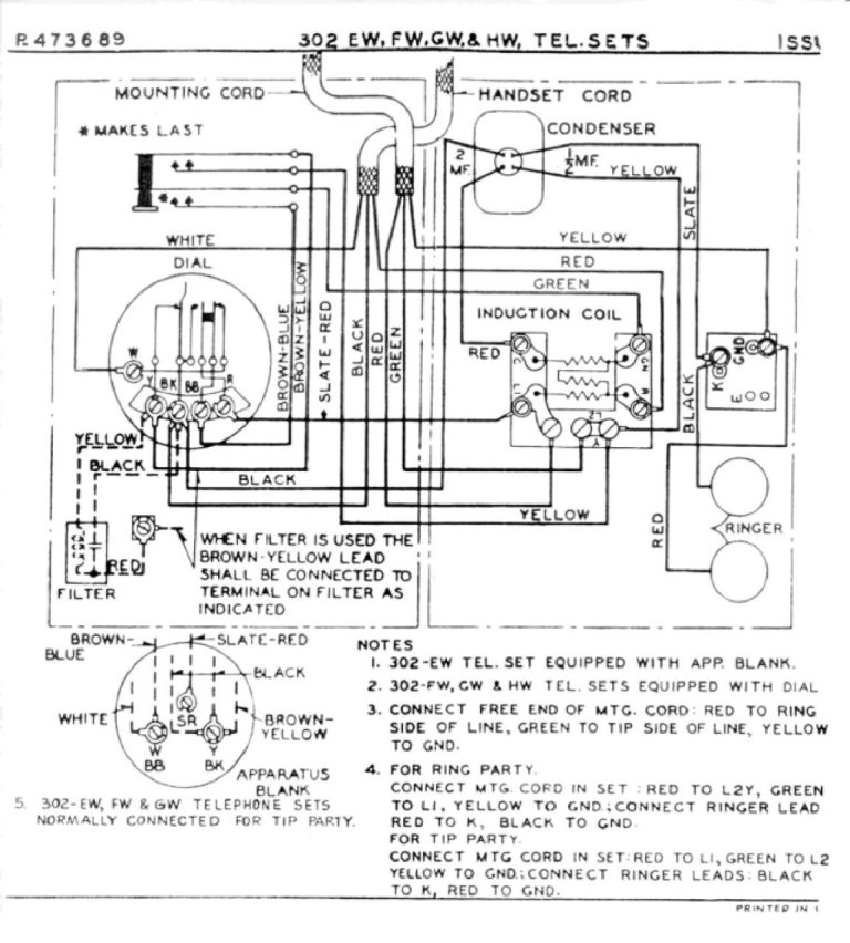 Circuit Diagram Old Telephone Wiring Diagram