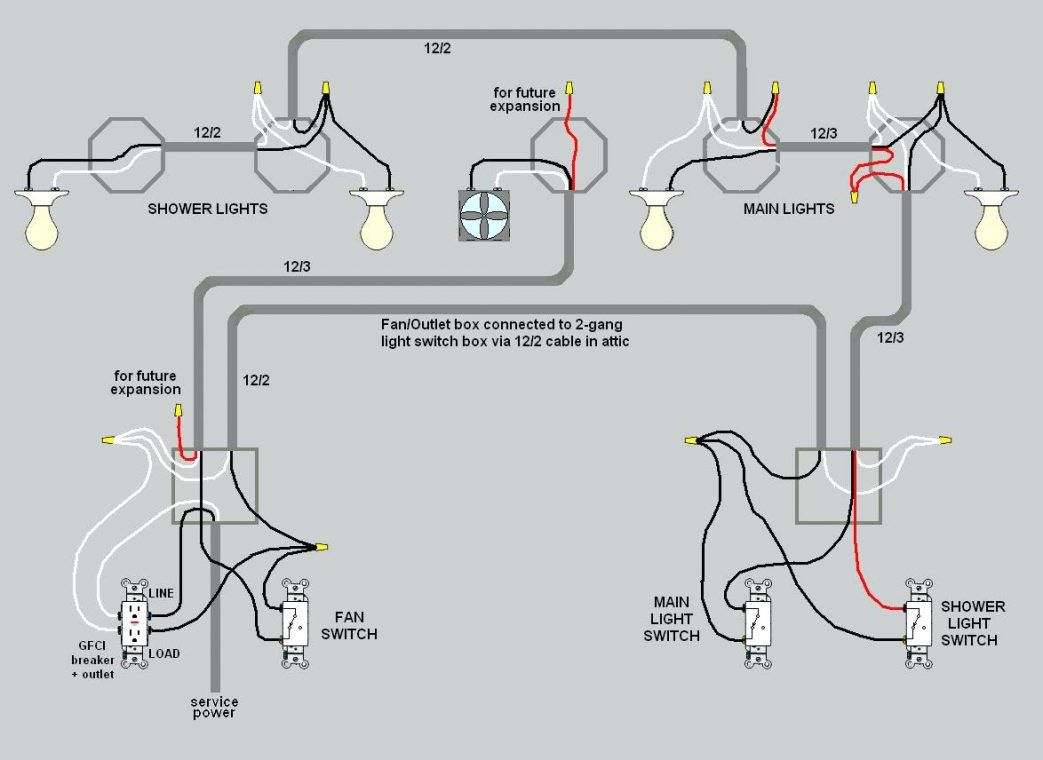 Sensational Wiring Multiple Outlets On One Circuit Room Diagram