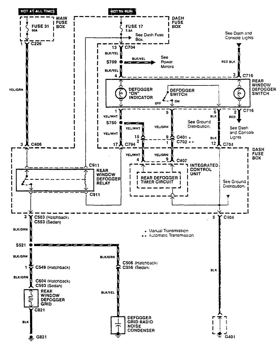 1990 Acura Integra Stereo Wiring Diagram