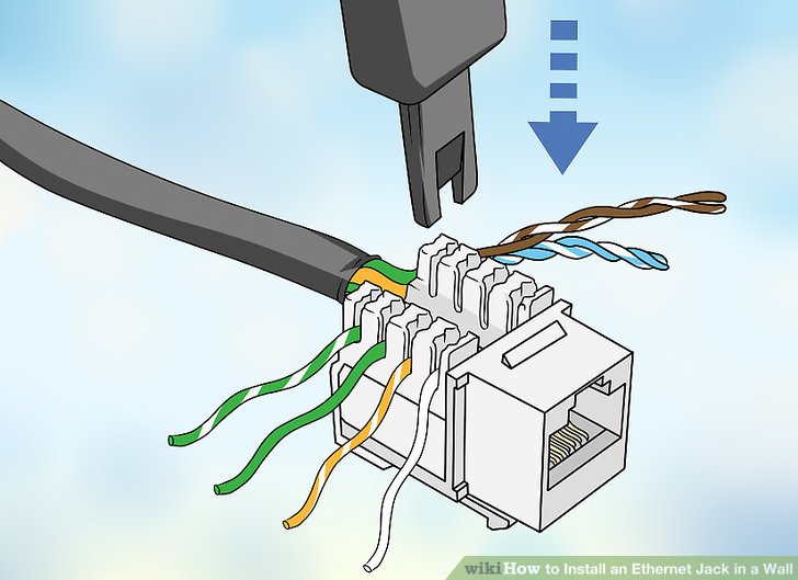 Ethernet Wiring Diagram Wall Jack