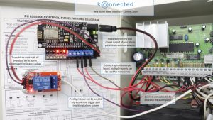 New Product! Konnected Alarm Panel INTERFACE connects in parallel to a