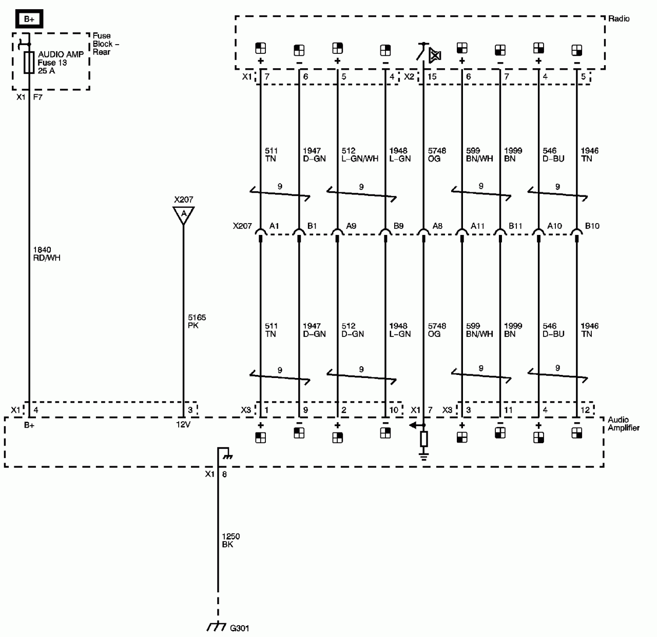 2008 Chevy Malibu Radio Wiring Diagram
