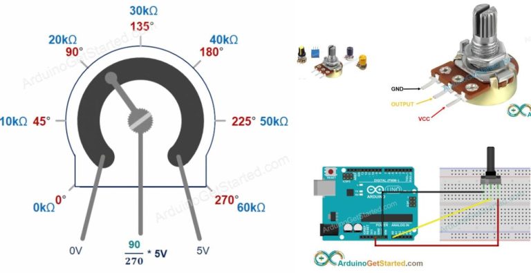 5 Pin Potentiometer Wiring Diagram