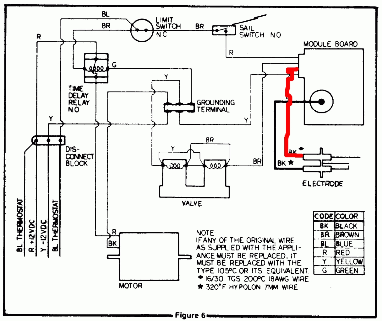 Water Heater Switch Wiring Diagram Suburban Water Heater Sw10de
