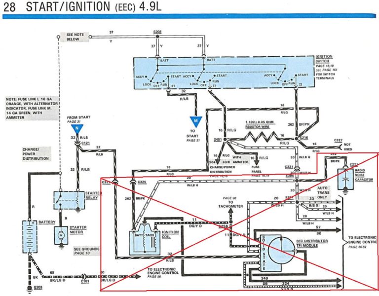1990 Ford F150 Ignition Switch Wiring Diagram Easy Wiring