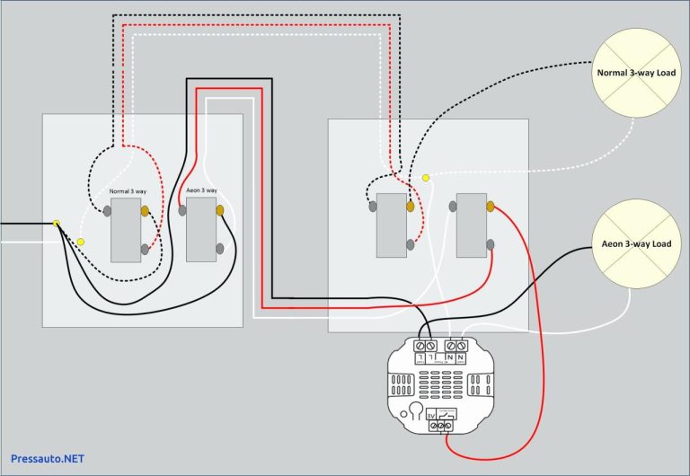 3 And 4 Way Switch Wiring Diagram
