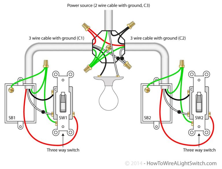 Wiring Three Lights To One Switch
