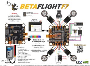 Betaflight F4 Flight Controller Wiring Diagram