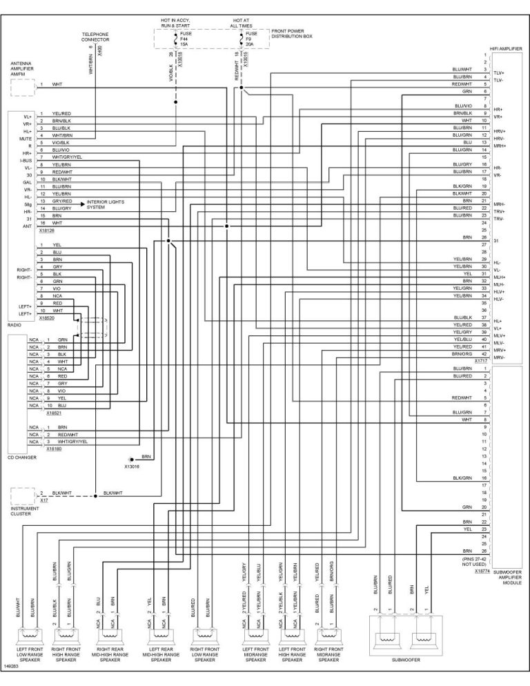2001 Bmw X5 Radio Wiring Diagram