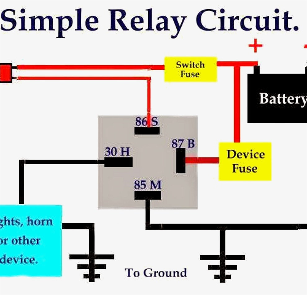 How A 5 Pin Relay Works Youtube Relay Wiring Diagram 5 Pin Wiring
