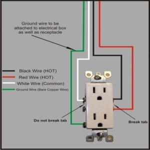 Wiring Diagram For A 110v Outlet schematic and wiring diagram
