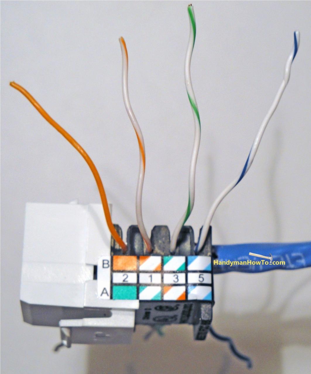 Cat5E Wiring Diagram Wall Plate Cadician's Blog