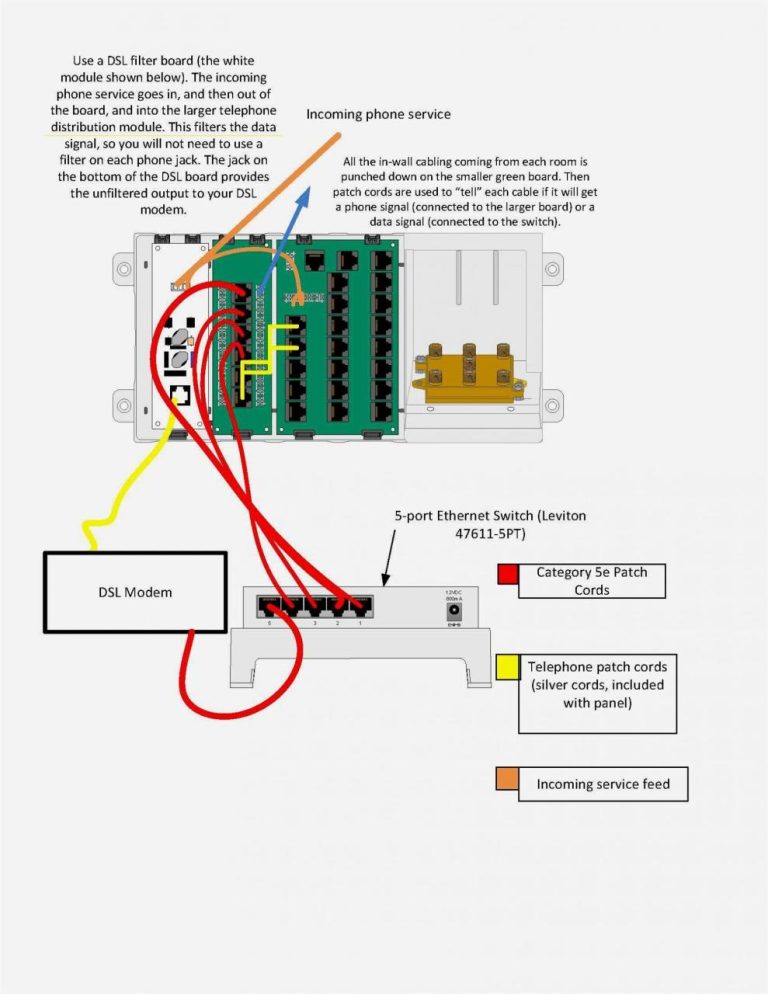 Ce Tech Cat5E Jack Wiring Diagram