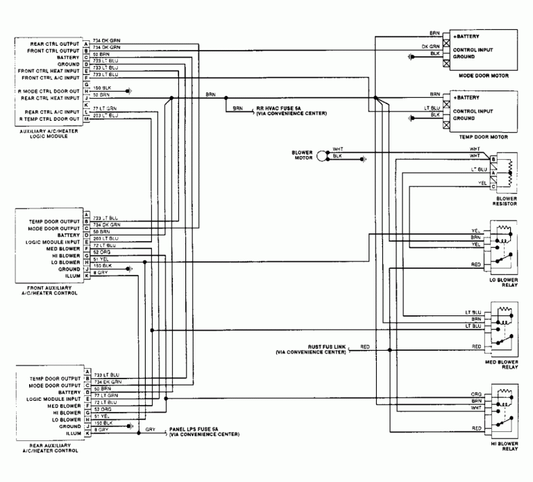 1993 Chevy Wiring Diagram