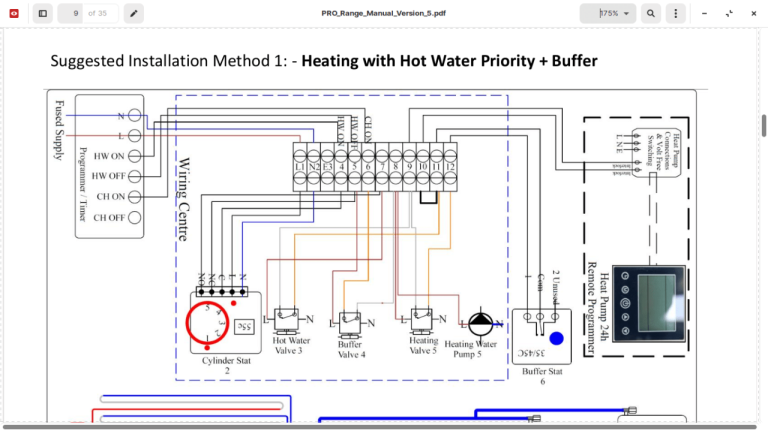 Air Source Heat Pump Wiring Diagram
