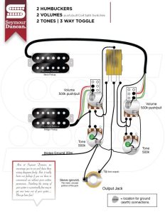Seymour Duncan 2 Humbucker Wiring Diagram Easy Wiring