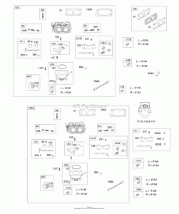 Briggs and Stratton 6137770110E1 Parts Diagram for Carburetors (Fuel