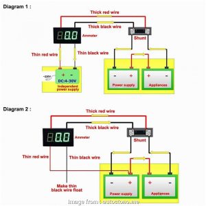 Digital Volt, Meter Wiring Diagram Perfect How To Wire A, Digital Volt