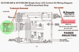 Dometic 3 Wire Thermostat With Controll Kit Wiring Diagram
