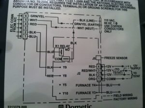 Dometic Single Zone Lcd Thermostat Wiring Diagram