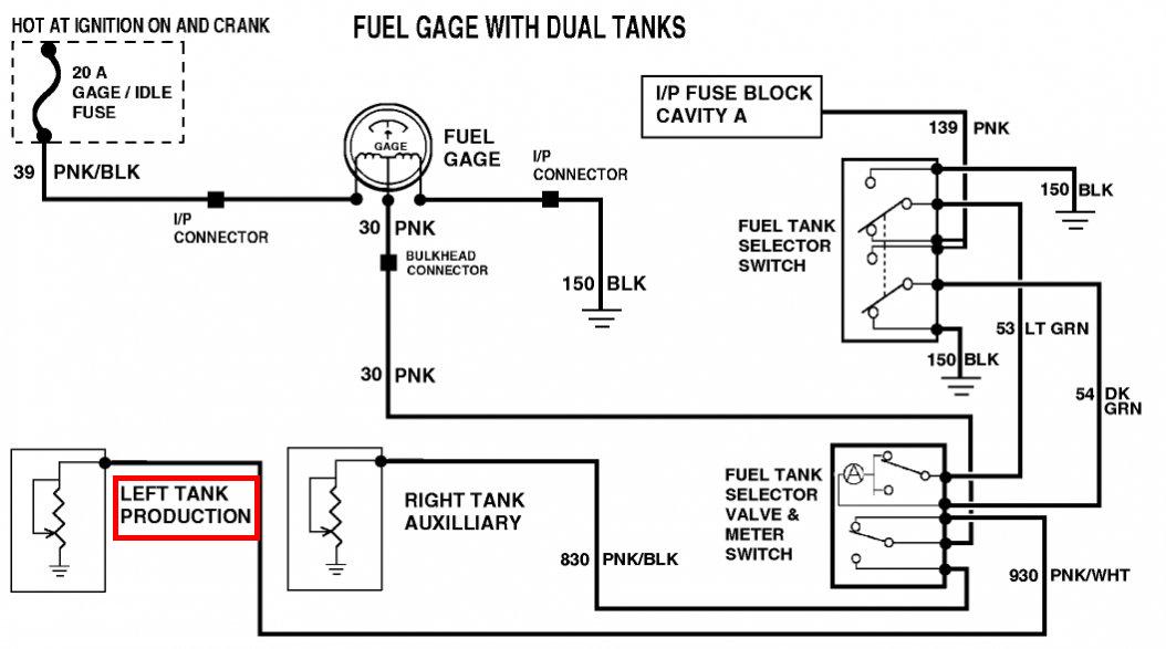 1991 Chevy 1500 Fuel Pump Wiring Diagram