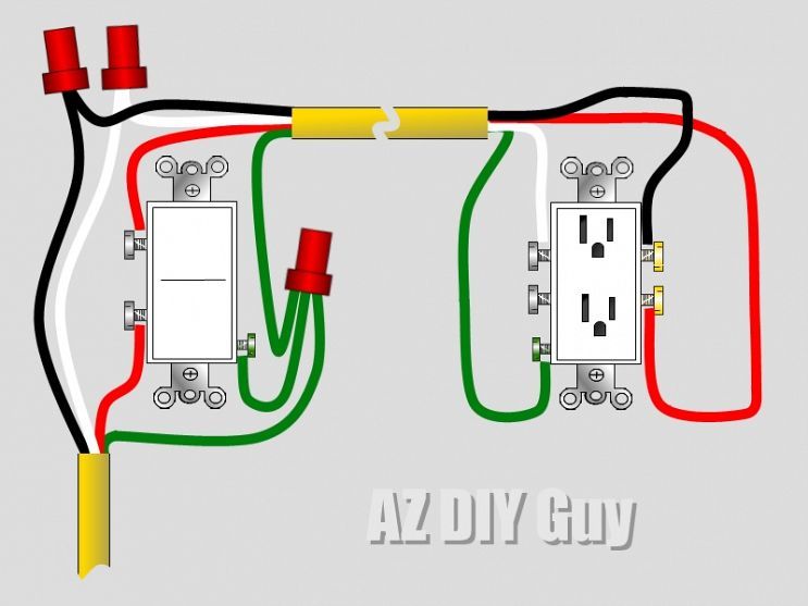 Wiring a Split, Switched Receptacle. Home electrical wiring