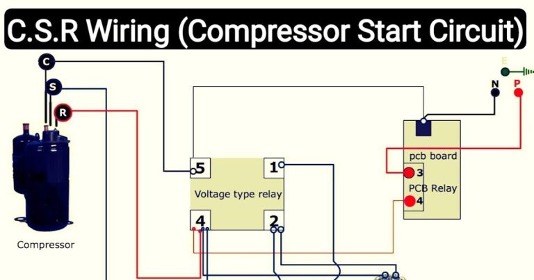 Start Capacitor Wiring Diagram