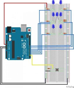 Easy Arduino Dice Circuit The Geek Pub