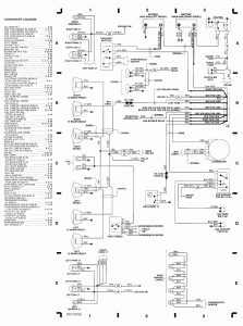 Engine compartment wiring diagram 1991 chevrolet 1500 pickup, 4.3 V6