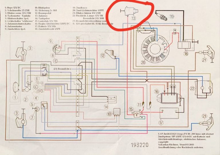 View Vespa Cdi Wiring Diagram Pictures