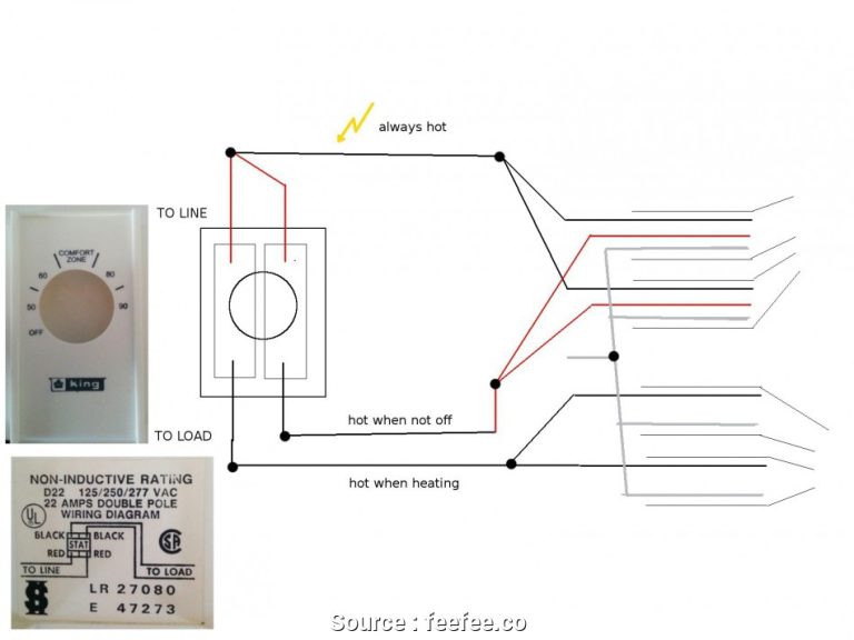 Honeywell Mechanical Thermostat Wiring Diagram