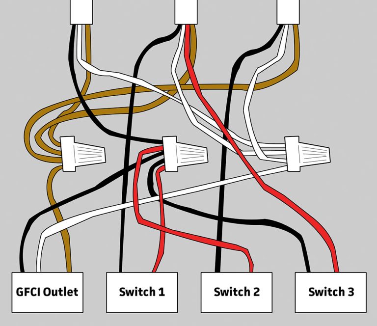 4 Gang Outlet Wiring Diagram