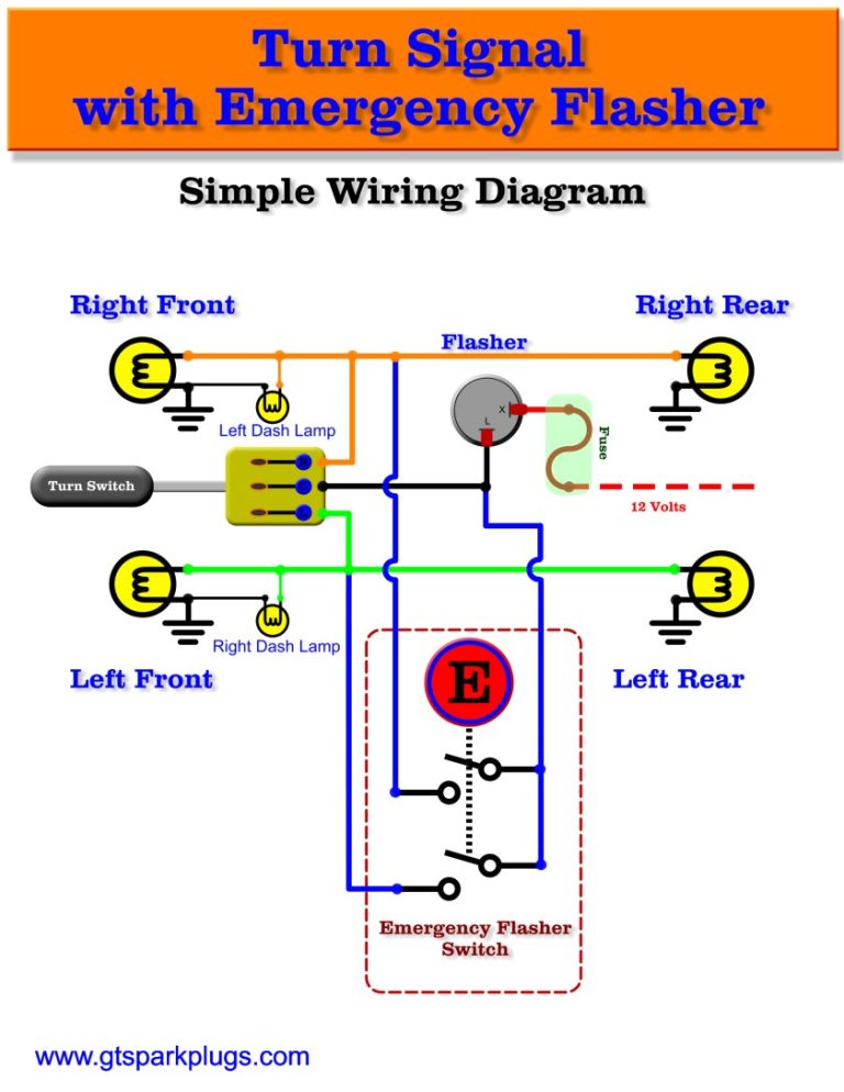 550 Flasher Wiring Diagram