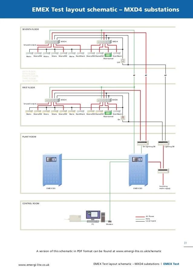 Emergi-Lite Inverter Wiring Diagram