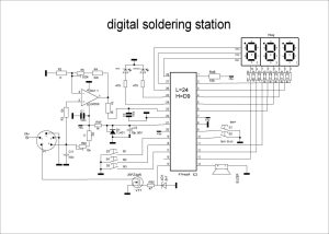 Championelectronic Digital Soldering Station First Run wiring