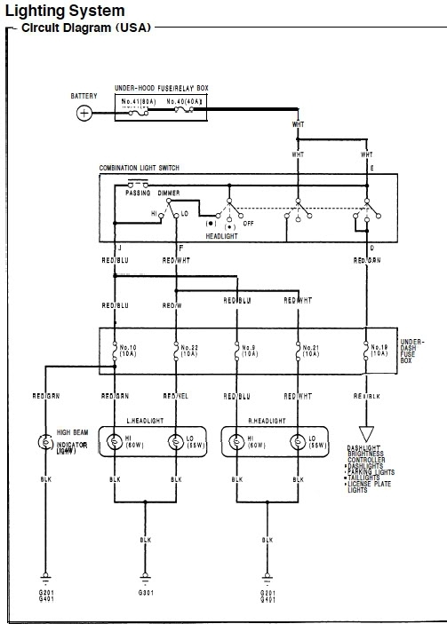 2001 civic radio wiring diagram