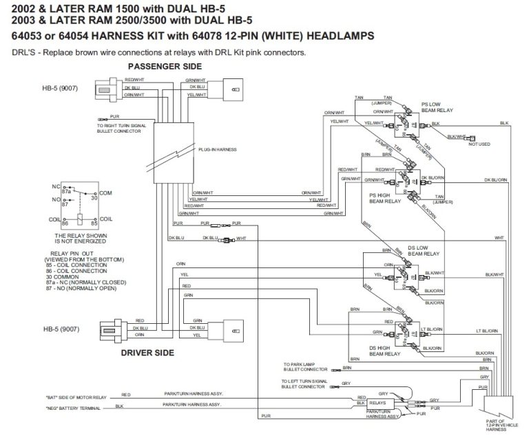 Fisher 3 Plug Light Wiring Diagram